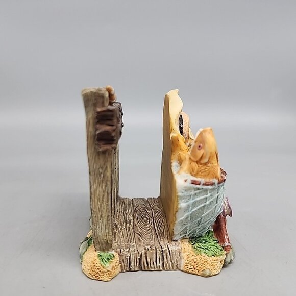 Fishing Thene Letter Napkin Holder Cabin - Picture 3 of 5